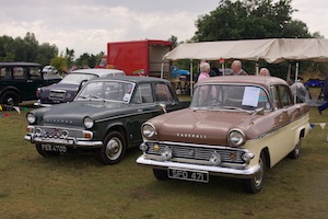 Hillman Minx and Vauxhall Victor