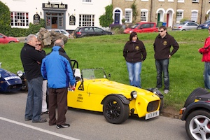Simon Noble's Tiger R6 attracting attention