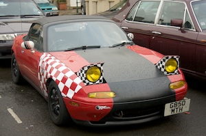 MX5 with chequered history