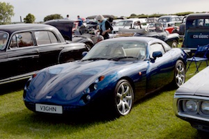 TVR Tuscan with unusual plate