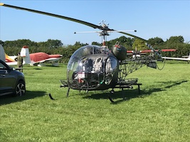 Bell Model 47 helicopter