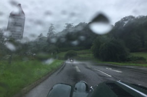 Well it wouldn't be Wales without rain