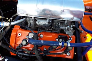 Kev's Powder coated engine