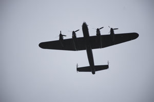 Lancaster fly past