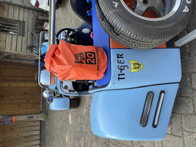 Close up of dry bag